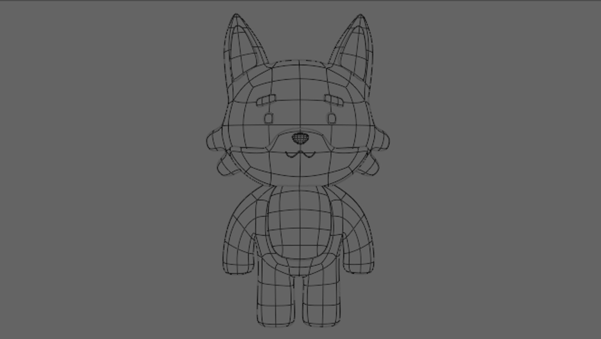 Cute Fox Model 3D - TurboSquid 2086898