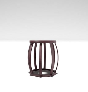 3D rendering stool chair