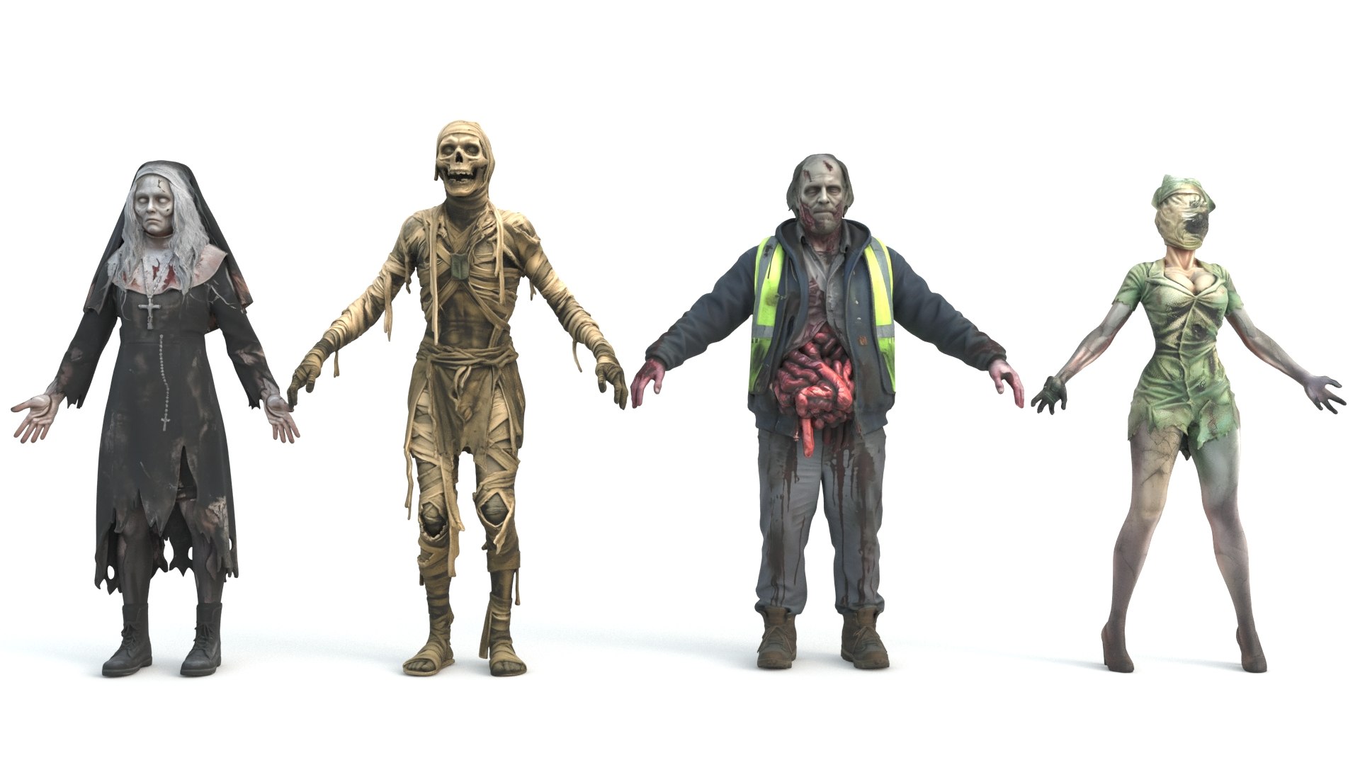 3D 4 UNIQUE ZOMBIES PBR model https://p.turbosquid.com/ts-thumb/KO/kTCnoU/YD/aaaaa/jpg/1778999301/1920x1080/fit_q87/f074c427a9ae5ea1d695d810274d999ff442ad99/aaaaa.jpg
