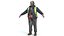4 EINZIGARTIGE ZOMBIES PBR