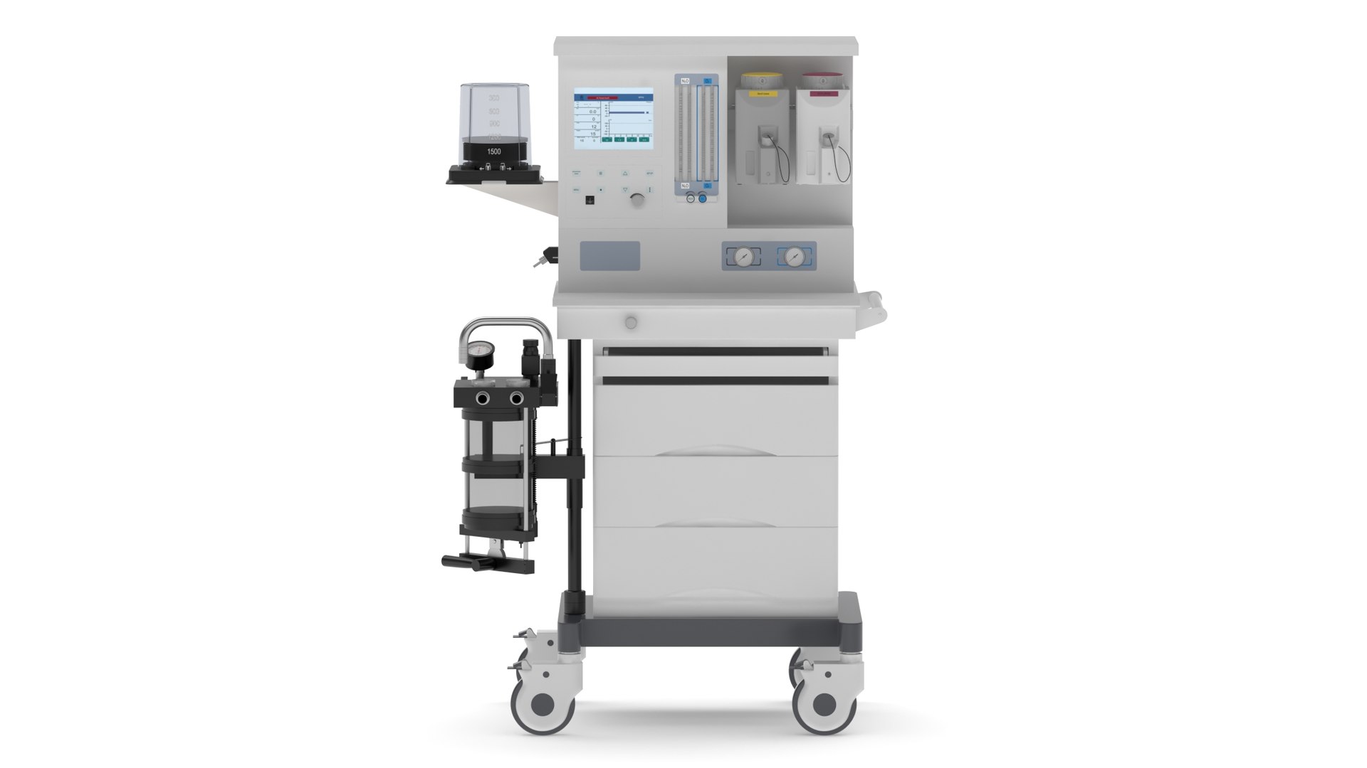 3D Medical Anesthesia Machine Model - TurboSquid 2363399