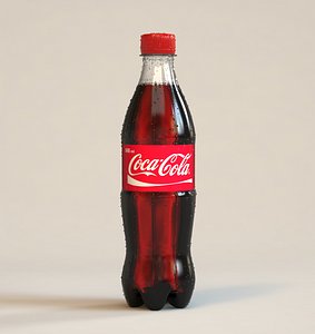 Coca-Cola Plastic Bottle 3D model - TurboSquid 1755675