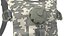 Military Hydration Backpack Carrier Worn Position