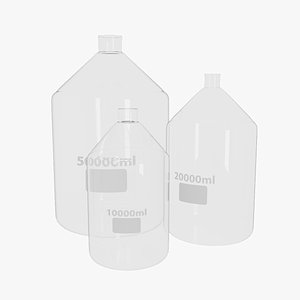 3D tooled neck bottles 3