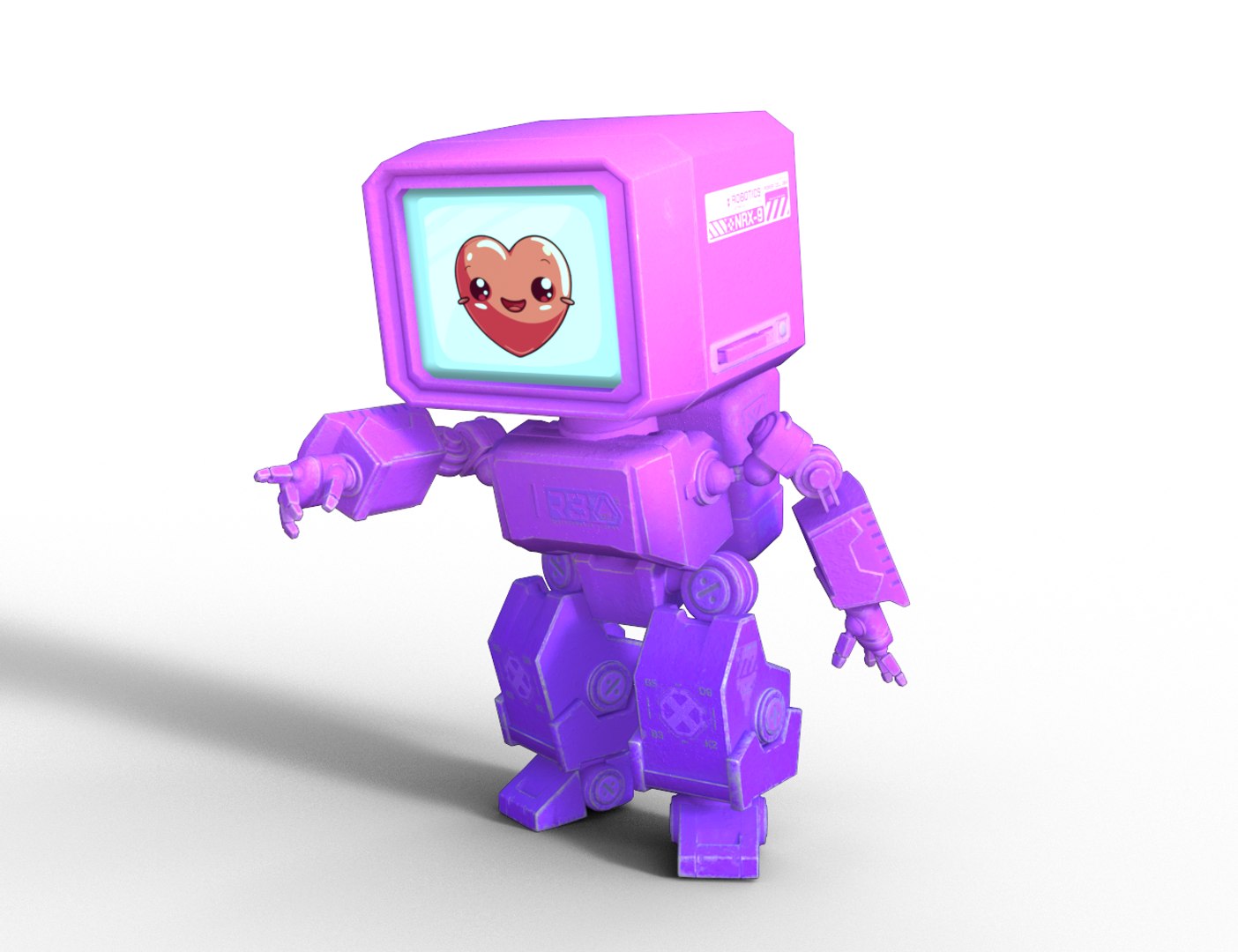 Stylized Love Assistant Robot Fully Rigged  and PBR 3D model https://p.turbosquid.com/ts-thumb/KO/w1nC4i/xB/robo08/png/1789129780/1920x1080/fit_q87/79c606de68770dc0b682fbc4a7d9fd8035cd849b/robo08.jpg