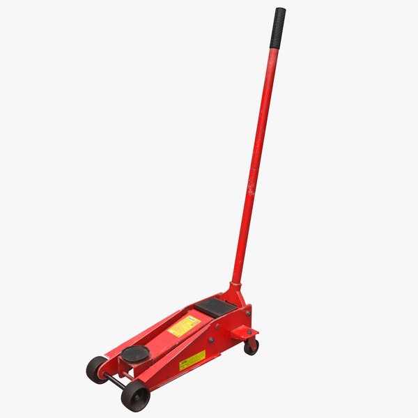 3D floor jack model