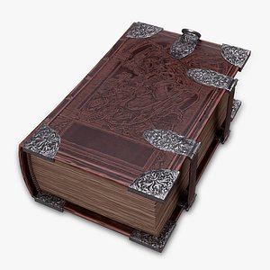 3D model book