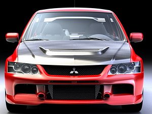 maya mitsubishi lancer evo 9