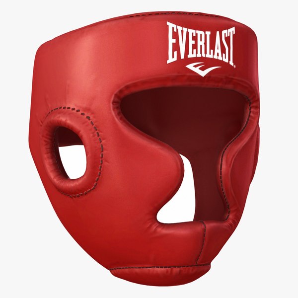 3D model Boxing Head Gear Red
