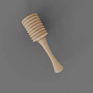 3D model honey dipper spoon DIY