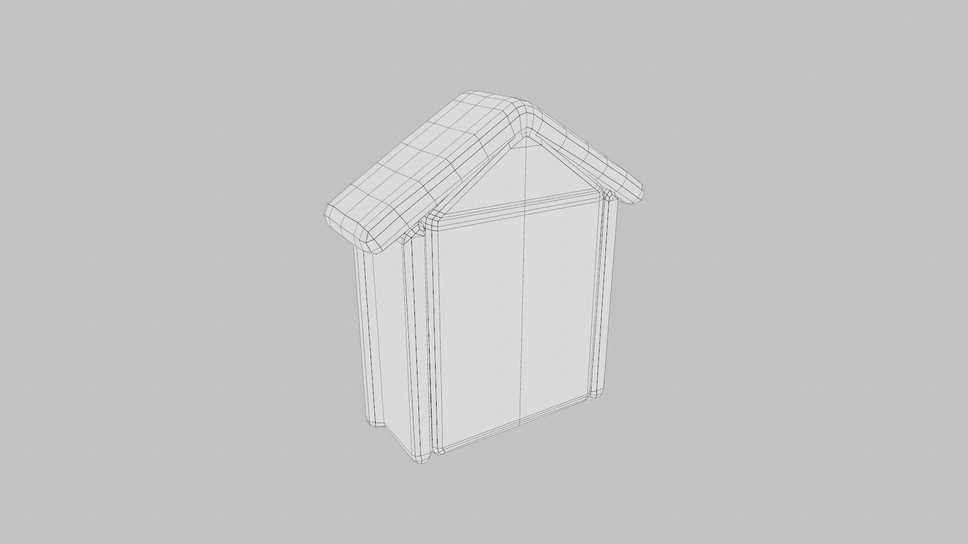 Wooden Post Box 3D - TurboSquid 1714779