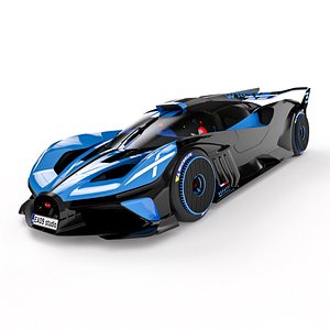 Bugatti Bolide 3D model