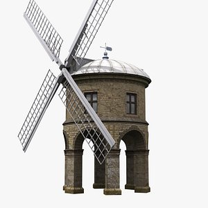 3d model chesterton windmill