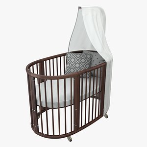 stokke sleepi bed 3D model