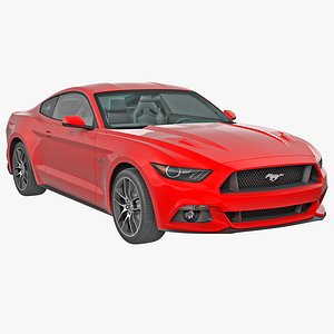 Sports Car Ford Mustang Coupe 2015