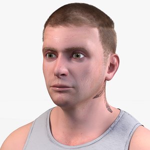 3D realistic man