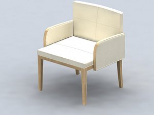 3d model of chair