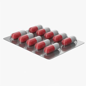 Pill Capsules Package