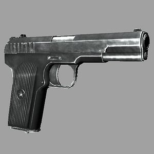 3d tt gun model