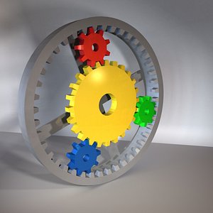 3ds planetary gear set