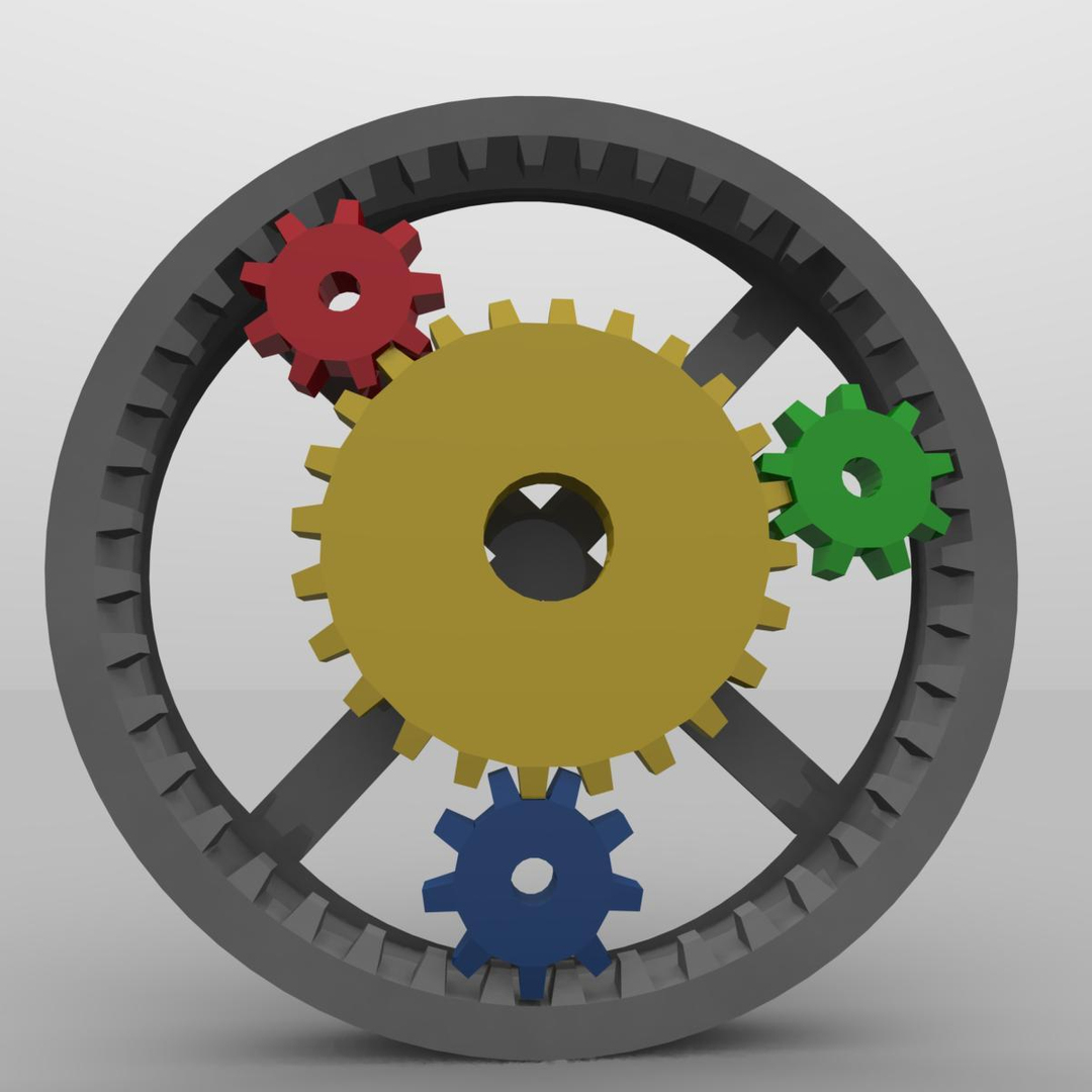 3ds Planetary Gear Set