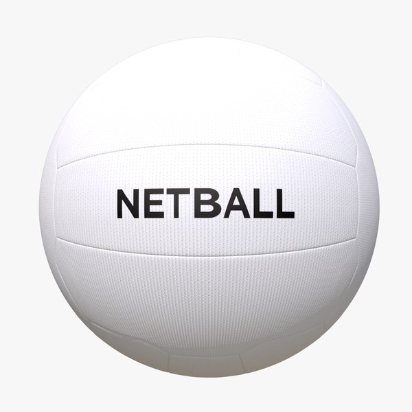 netball ball 3d c4d