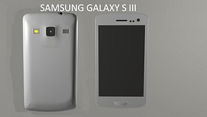 samsung galaxy s iii 3d obj