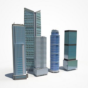 3D city building