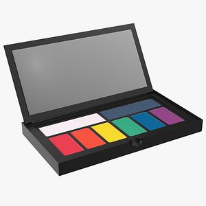 Makeup Eyeshadow Palette 3D model