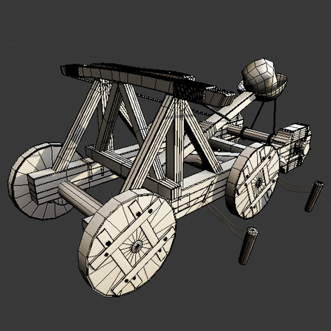 3d Catapult Model