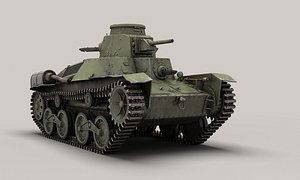Japan Type 95 Ha Go 3D