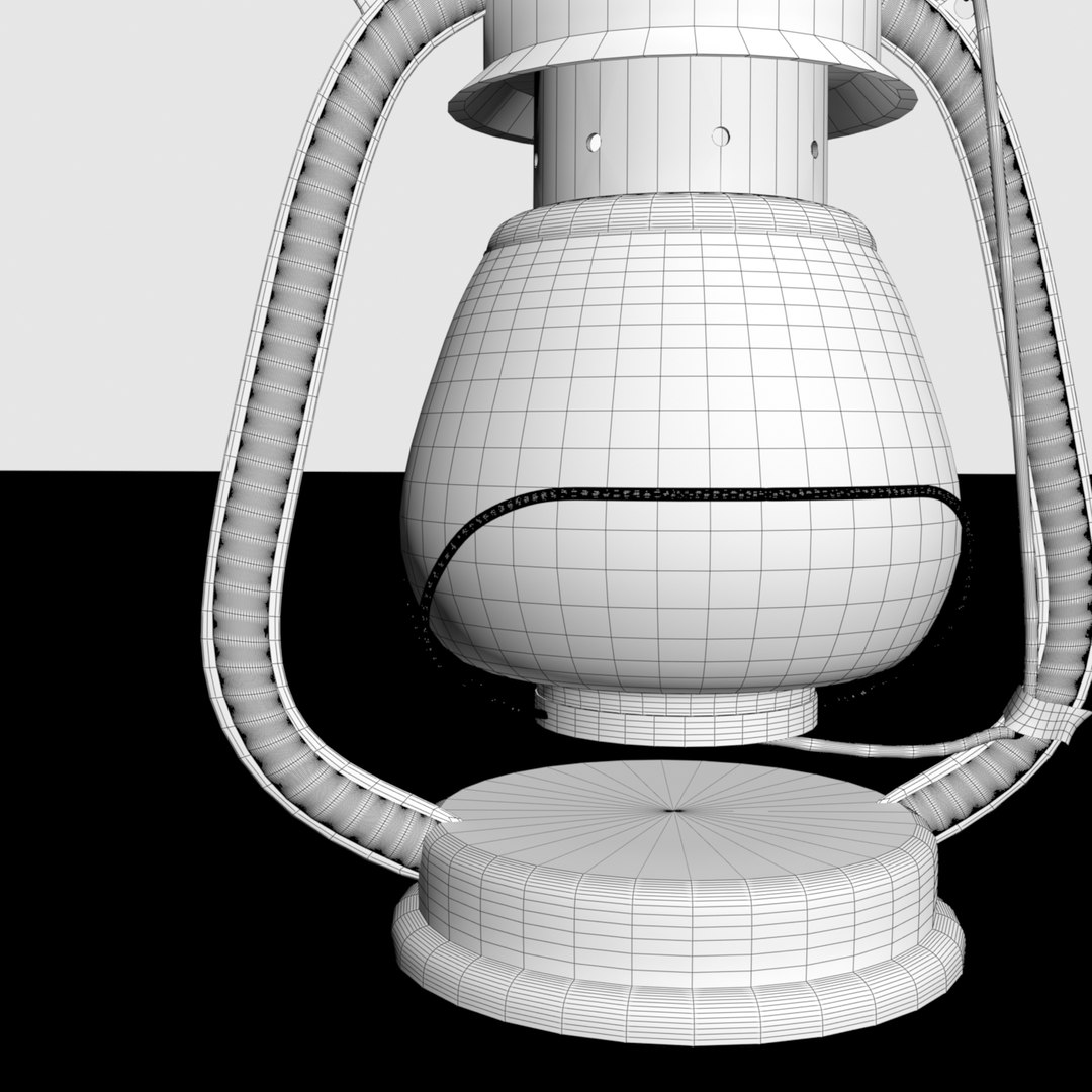 3d Model Beach Lamp