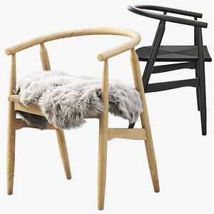 joybird rayne dining chair 3D
