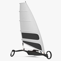 Land Sand Yacht Albatros Rigged