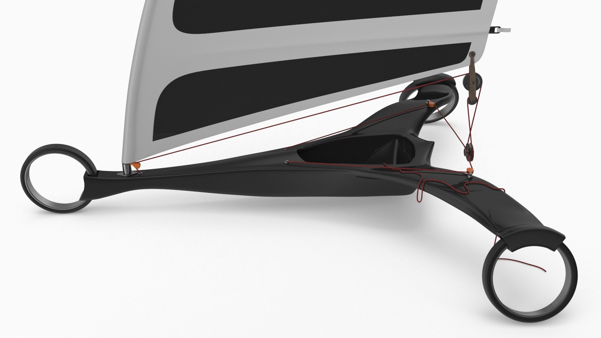 3D Land Sand Yacht Albatros Rigged - TurboSquid 2217921
