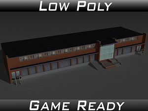 factory building 17 3D model