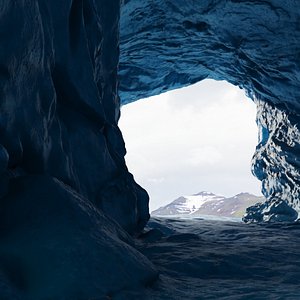 Underwater Cave Blue 3D model