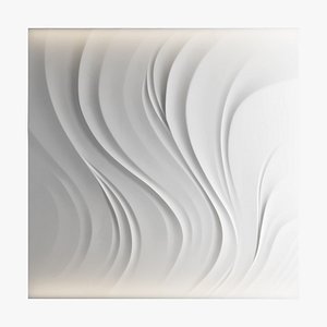 3D model wave wall 33