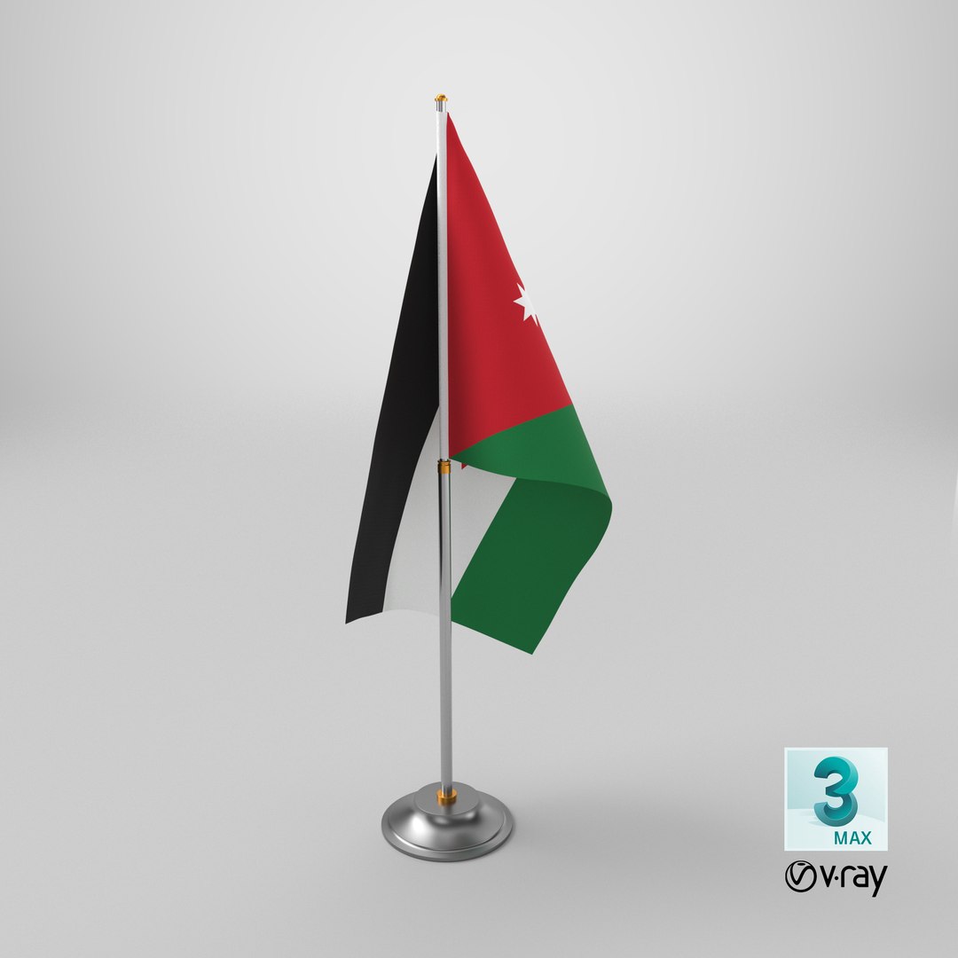 3D Table Flag Jordan Hashemite Kingdom https://p.turbosquid.com/ts-thumb/KP/nNeRaw/RX/stemcell_max_vray_render/png/1724250168/1920x1080/fit_q87/2e14f1b97b373d6095821cdf89c0fcbc4059f038/stemcell_max_vray_render.jpg