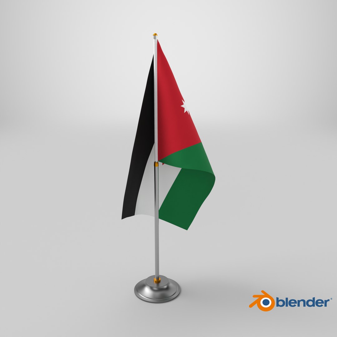 3D Table Flag Jordan Hashemite Kingdom https://p.turbosquid.com/ts-thumb/KP/nNeRaw/li/stemcell_blender_cycles_render/png/1724250159/1920x1080/fit_q87/0f77a9fd12dd4a0b2cdeb50b402b25f4a577ec02/stemcell_blender_cycles_render.jpg