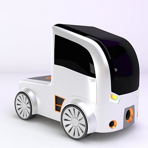 concept styled truck 3D model