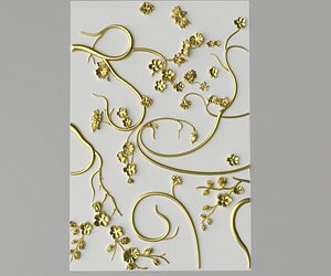 ornament classic decor 3D