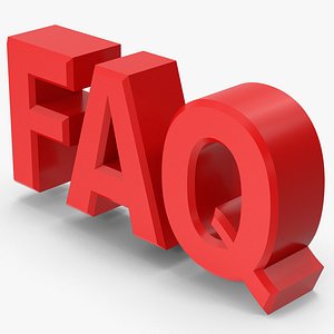 FAQ 3D model