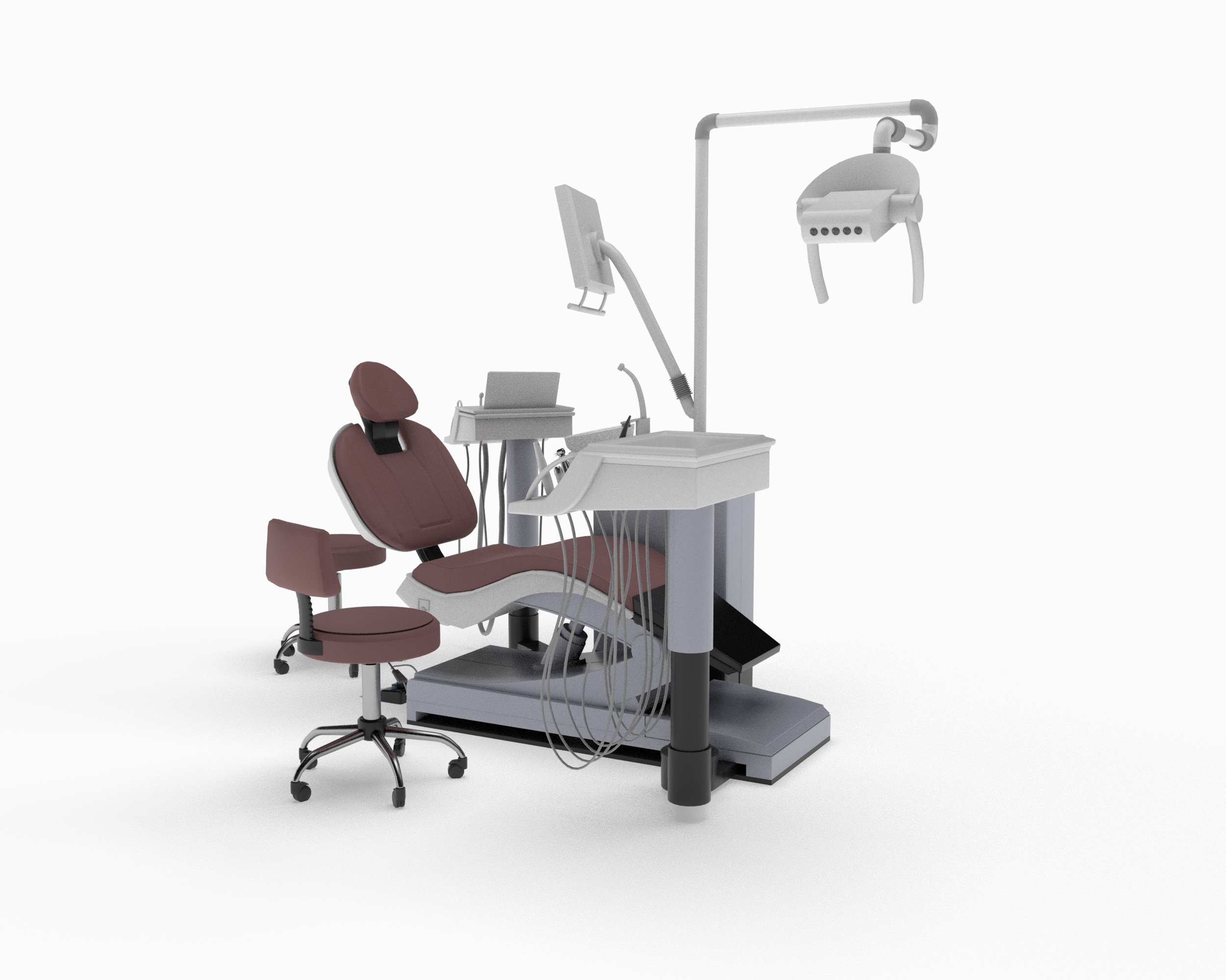 デンタルチェアシロナメルロー3Dモデル TurboSquid 1670486