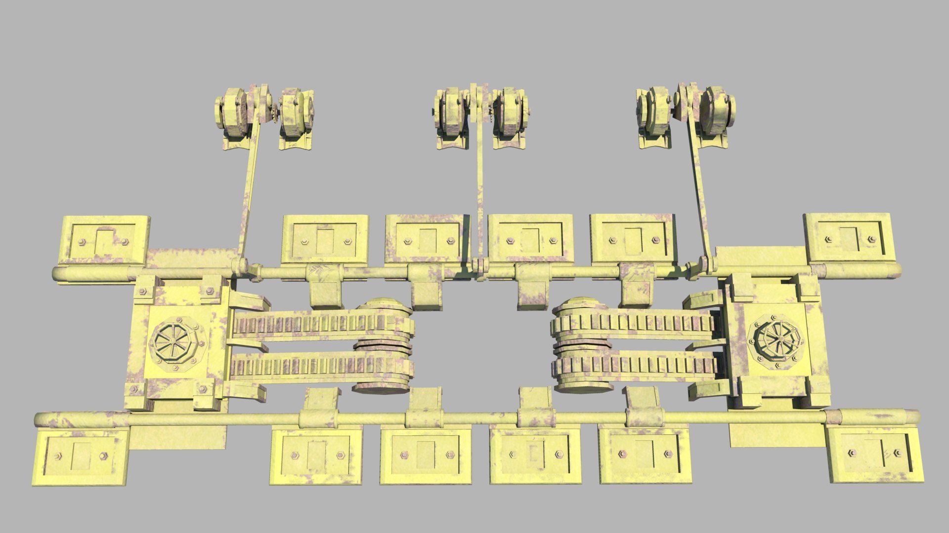 3D Floor Machine model - TurboSquid 1741003
