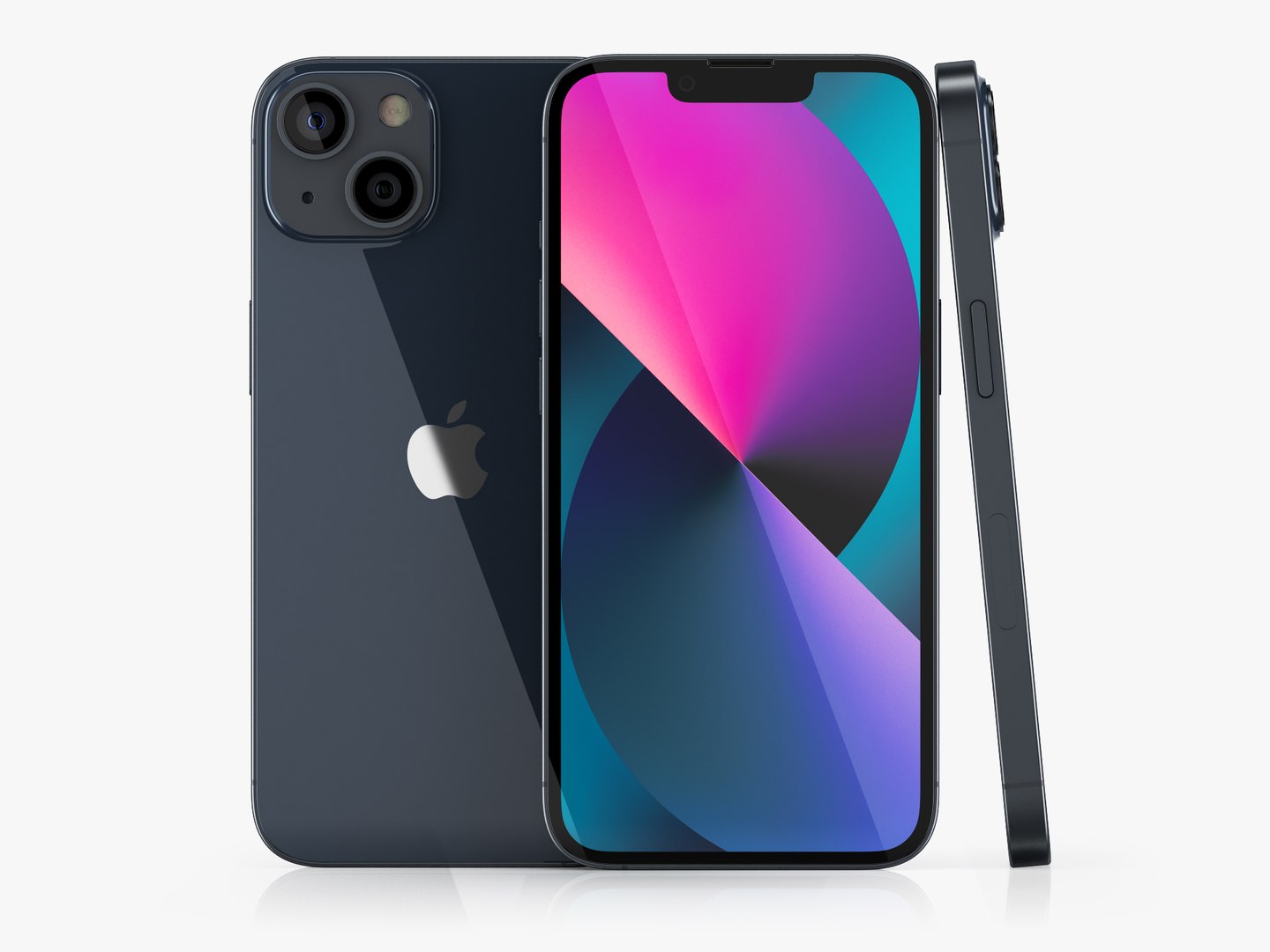 IPhone 13 Midnight Black 3D - TurboSquid 1789231