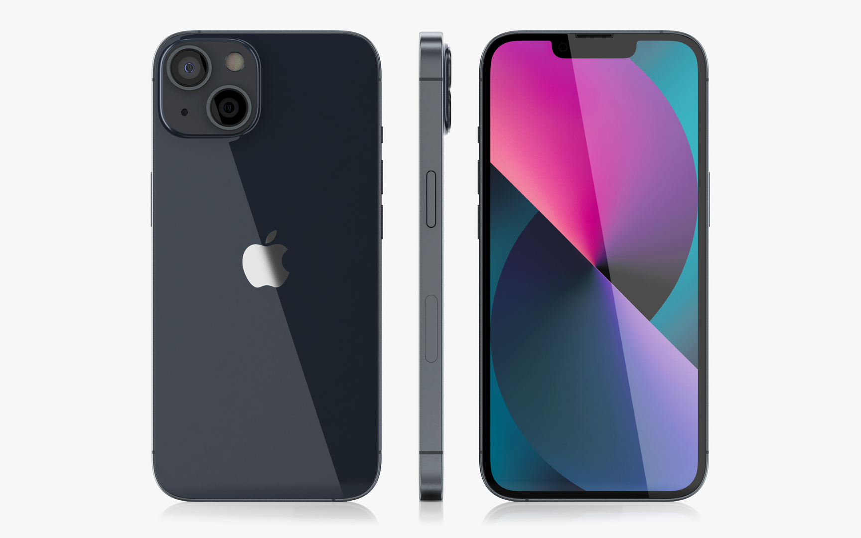 IPhone 13 Midnight Black 3D TurboSquid 1789231