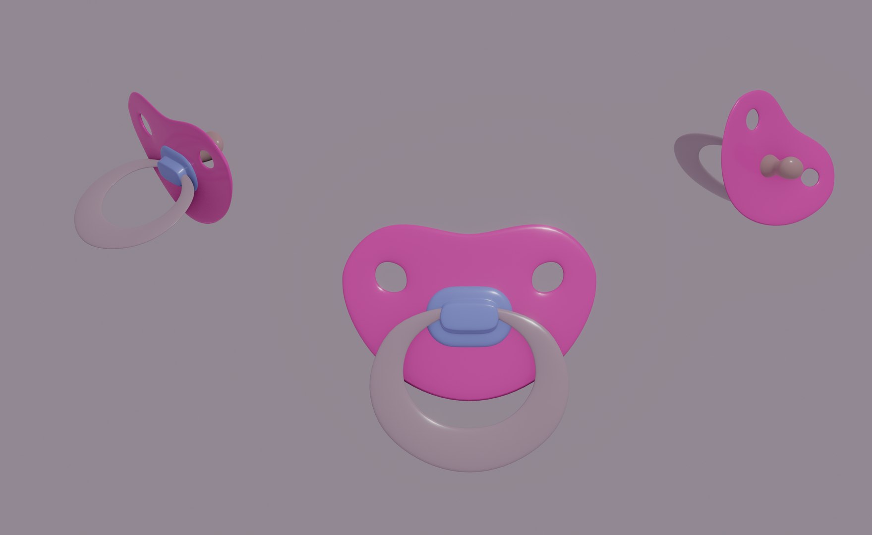 Pacifier 3D Model - TurboSquid 2058644