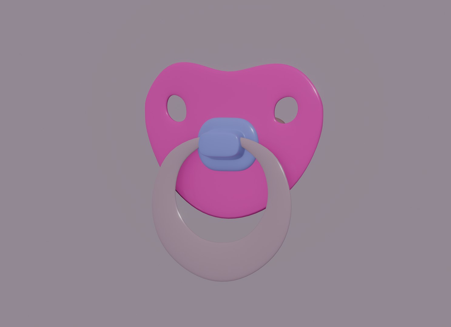 Pacifier 3D Model - TurboSquid 2058644