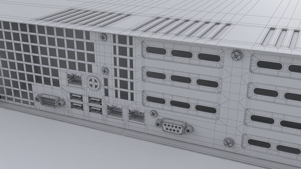 Server 2u 3D model - TurboSquid 1651861